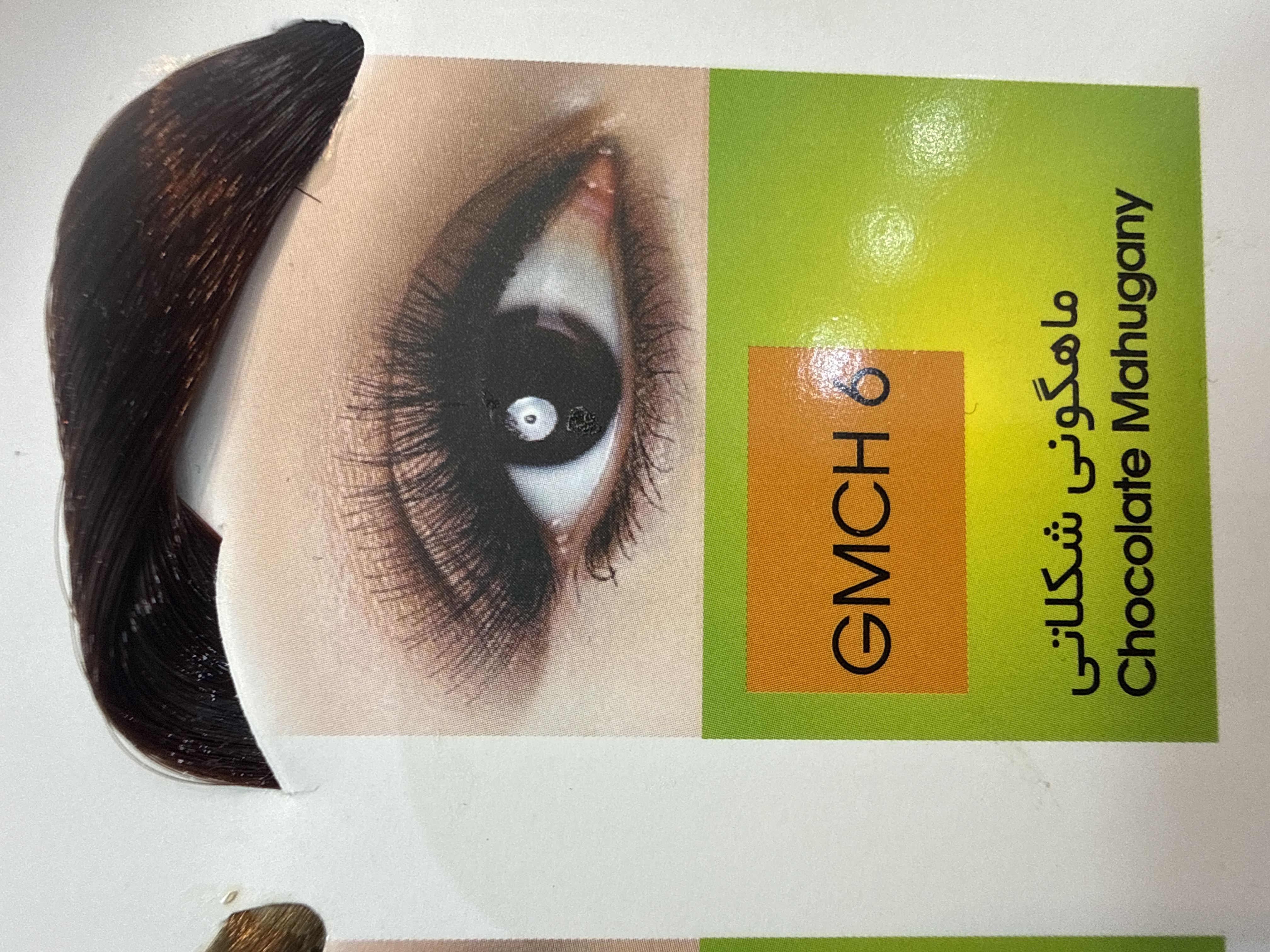 کیت رنگ ابرو گیاهی گارنیک ماهگونی شکلاتی  GMCH6 حجم 20میل